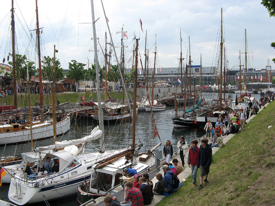 Hafen in Kieler Woche 2012