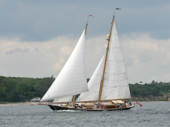 Hochseeyacht in Kieler Woche 2012